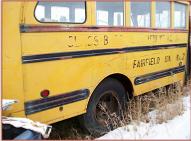 1955 IHC International R-160 1 1/2 Ton 20 Passenger School Bus For Sale $3,500 right rear side view