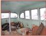 1955 IHC International R-160 1 1/2 Ton 20 Passenger School Bus For Sale $3,500 left rear passenger area view