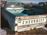 1959 Chevrolet Apache 3200 1/2 Ton 123" LWB Fleetside Pickup For Sale $4,000 left rear view