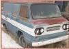 1963 Chevy Corvair Corvan 1/2 ton panel van for sale $6,000