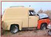 Go to 1955 Ford F-100 1/2 ton panel delivery truck for sale $6,000