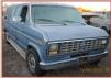 1991 Ford Club Wagon 1/2 ton 4 passenger bucket seat travel van for sale $5,000