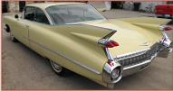 1959 Cadillac Series 62 two door hardtop exquisite low miles all original survivor  left rear view for sale $85,000