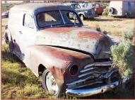 1947 Chevrolet Model EJ 1/2 ton car-based sedan delivery right front view