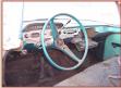 1958 Chevy Biscayne 2 door post sedan left front interior view for sale $4,500
