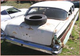 1957 Chevrolet Bel Air 2 door post sedan right rear view