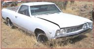 1967 Chevrolet El Camino car pickup right front view