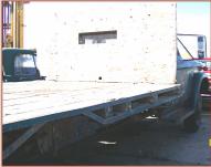 1966 Dodge W500 Power Wagon 4X4 2 ton flatbed truck for sale $4,500 right rear view