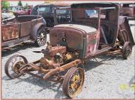 1931 Ford model A pickup truck cab and box left front view