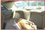 1961 Ford Thunderbird 2 door hardtop left rear interior view