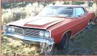 1968 Ford Galaxie 500 2 door hardtop left front view for sale $6,000